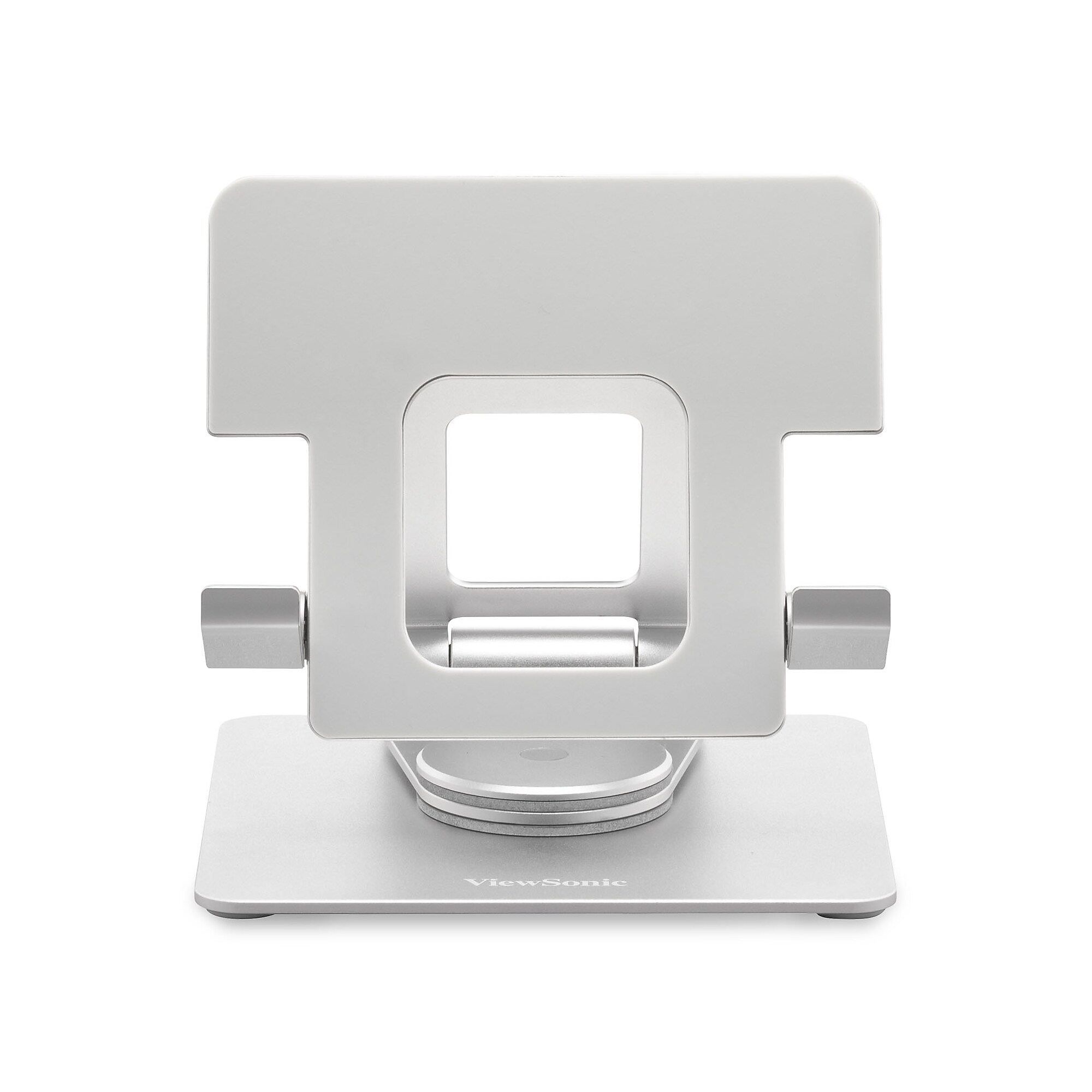 ViewSonic Adjustable Portable Stand, Up to 17″ Monitor, Silver (LCD-STND-001) Sansujyuku sansujyuku.com