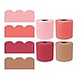 Carson Dellosa Boho Vibes Scalloped Rolled Borders, 3" x 65', Retro Pink, 4/Pack (145418)~#|#~A6B696E7-3184-46E8-BC702859788B73A9_sc7