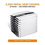 Coastwide Professional Toilet Seat Covers, 250/Pack, 10 Packs/Carton~#|#~A6BBF233-0084-4445-923DB2333FCD79FD_sc7
