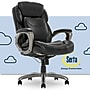Serta My Fit Ergonomic Bonded Leather Swivel Executive Chair, Black (CHR100013)~#|#~A6BE71D7-9D13-47CF-BEE1DA7F259F39FE_sc7