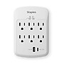 Staples TECH 6-Outlet Adapter, 1800 Joules, White (ST62764)~#|#~A6BEE084-2A51-4B0E-B4D82DA729C79FD7_sc7