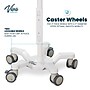 Viva Comfort Height-Adjustable Portable Mobile Stand for Edan Vital Signs Monitor, White (ADI912-C-MP-03-MK)~#|#~A6BFB5CD-6F93-4F02-B80FF24D50FCAC0C_sc7
