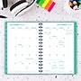 2025-2026 Mead Color Pop 5.5" x 8.5" Calendar Year Weekly & Monthly Planner, Plastic Cover, Aqua (1604-200-26)~#|#~A6C171E4-BBF4-46B4-BE4DCEB981C46653_sc7