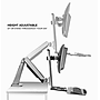 Mount-It! Sit Stand Desk Mount Workstation, Dual Monitor Standing Desk Converter, Full Motion Arm, Height Adjustable (MI-7904)~#|#~A6C82EA2-8AAA-45D8-876BC83A1DF6E413_sc7