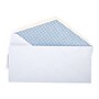 Staples #10 Security‑Tinted Business Envelopes, White, V‑Flap Gummed Closure, 9.5" x 4.125", 500/Pack~#|#~8A08070E-2CC5-4140-95320C7211E7CD89_sc7