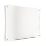 TRU RED™ Ergonomic Curved Magnetic Glass Dry-Erase Whiteboard, 4' x 3' (TR62094)~#|#~A6CB3DAB-CF2F-425A-AA1B96BC68436AD0_sc7