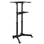 Mount-It! 24" W Portable Lectern Adjustable Aluminum Standing Podium, Black (MI-7971)~#|#~A6D40A6F-CEF3-46B4-B5A0AB52F456EDC2_sc7