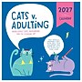 2027 TF Publishing Cats vs Adulting 12" x 12" Monthly Wall Calendar, Multicolored (27-1126)~#|#~A6DEF573-BABC-4523-8D091DFE6179CCF4_sc7