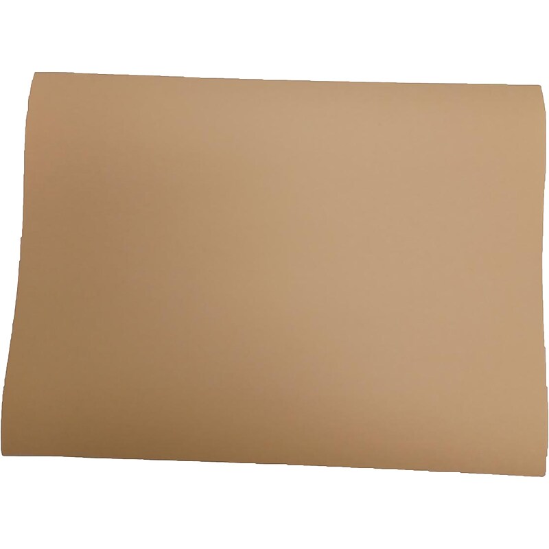 American Paper Manila Craft Paper, 12" x 18", Buff, 500 Sheets/Pack, 4 Packs/Carton (512M) image 1
