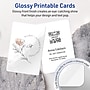 Avery Integrated Cards, 3.5" x 5", Glossy White, 100/Pack  (95342)~#|#~A6E87B4E-0054-48D1-A61A65F303281E76_sc7
