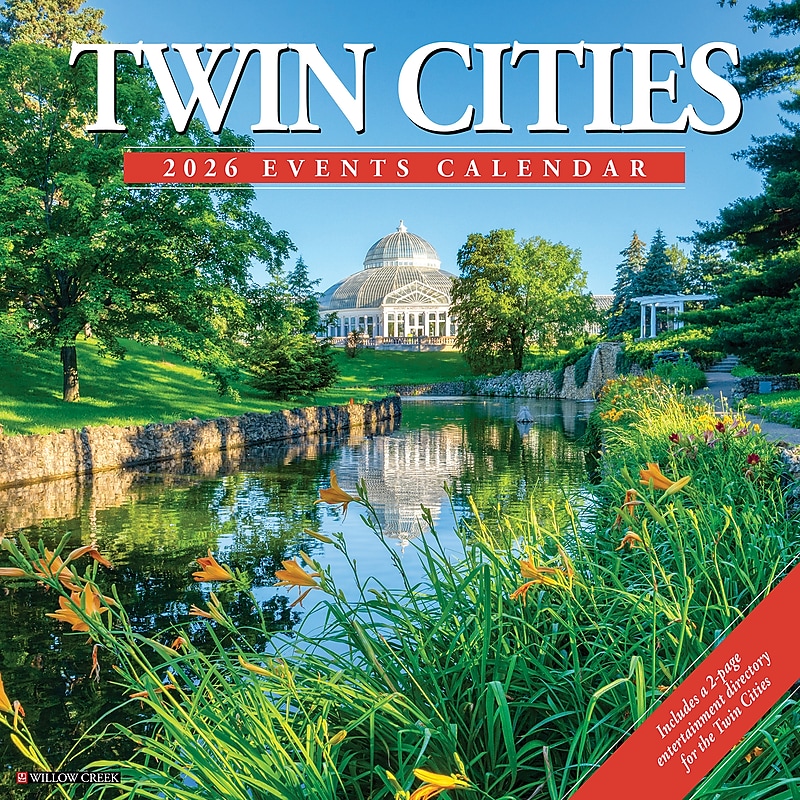 2026 Willow Creek Twin Cities 12" x 12" Monthly Wall Calendar (53041) image 1