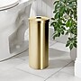 mDesign 3-Roll Steel Toilet Paper Storage Holder with Lid, Soft Brass (25974)~#|#~A6F13A20-CE75-4196-999254A3BAD75B4C_sc7