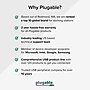 Plugable 30W GaN USB-C Travel Charger Block, Black (PS-30C1B)~#|#~A6F88636-6FC1-4957-AB6D2B5354359A61_sc7