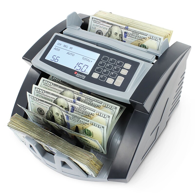 Cassida 5520 Series Bill Counter, Gray (5520UV/MG) image 1
