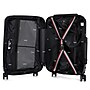 TUCCI TESORO 3-Piece Hardside Spinner Carry-On Luggage Set, TSA Checkpoint Friendly, Black (T0731-20in-BLK)~#|#~A6FFD2B2-F6E9-42A2-9EDDB282CE37BEAF_sc7