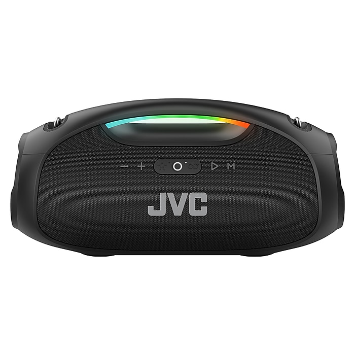 JVC True Wireless Portable Bluetooth Speaker, Waterproof, Black