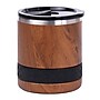 Elemental Recess Series Stainless Steel Triple Wall Insulated Lowball Rocks Tumbler, 10 oz., Teakwood (ER10WD3)~#|#~A717AAAE-F391-4CBC-AAD2FF91CCA75BDA_sc7