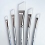 Silver Brush Silverwhite Angle Brushes, 5/Pack (SLVSW1587)~#|#~A71B9340-C418-4C71-9FB87138893766B7_sc7