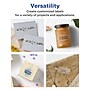 Avery Laser/Inkjet Decorative Edge Multipurpose Labels, 1-1/2" x 4", Clear, 80/Pack (94116)~#|#~A71CA2C9-8B4C-4D4A-B4E112E5A802DDD0_sc7