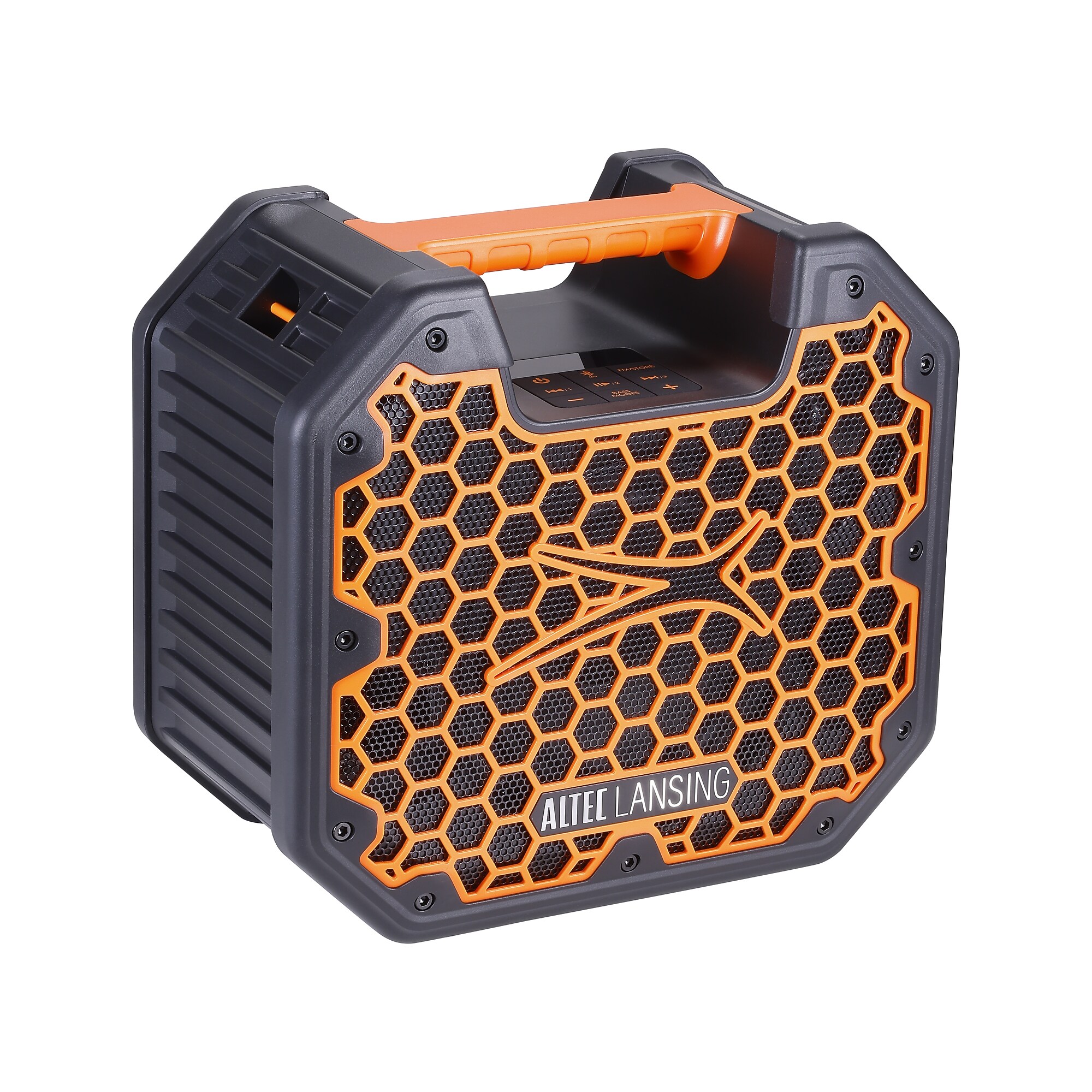 Altec Lansing ToughBoxx Rugged Wireless Speaker, Black/Orange (IMT1030-BLKORG) Sansujyuku sansujyuku.com