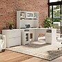 Bush Furniture Cabot 60"W L-shaped Computer Desk with Hutch and Lateral File Cabinet, White (CAB005WHN)~#|#~A7247694-D306-4C40-B72F0BC65FEF0ECF_sc7