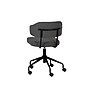 Linon Home Decor Products Tristan Armless Fabric Swivel Computer and Desk Chair, Black (178535BLACK01U)~#|#~A7281DE1-B73B-4FD8-BBC9F5EA0EAFCB64_sc7