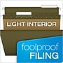 Pendaflex Hanging File Folders, 1/3-Cut Tab, Letter Size, Standard Green, 25/Box (PFX 4152 1/3)~#|#~A728E2DD-0834-404A-80C14B38CCBFE731_sc7