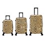 InUSA Prints 3-Piece Hardside Spinner Luggage Set, TSA Checkpoint Friendly, Cheetah Animal Print (IUAPCSML-CHE)~#|#~A72906C0-8A13-4233-A7053D641FDB655A_sc7