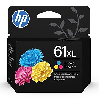 HP 61XL Black High Yield Ink Cartridge, Prints Up to 430 Pages