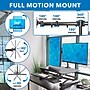 Mount-It! 35"W Electric Adjustable Standing Desk Converter with Dual Monitor Mount and USB Charging Port, Black (MI-8053)~#|#~A72E646D-3F4C-4868-8B14CF90C5729C87_sc7