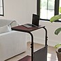 Flash Furniture Charger 24"W Rectangular Adjustable Standing Computer Desk, Mahogany (MT62881)~#|#~A72F7476-F7F1-4C07-8D54B512D047AC3E_sc7