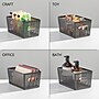 mDesign Steel Organizer, Matte Black (24447W) ~#|#~A7300B4C-4F2B-4FD9-A15612E33C11060F_sc7