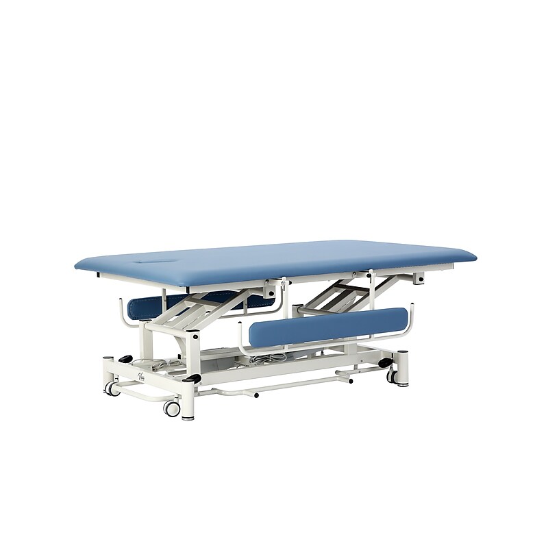 Viva Comfort Elite-Line Adjustable Exam Table with Side Rails, 550 lbs. Capacity, Blue (ADIME903-02-MK) image 1