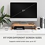 Anji Mountain Mango Wood Monitor Stand with Two USB Ports, Up to 32" Monitor, Natural (MS-CRV-MNG-P)~#|#~A73C3287-F5BE-4FDA-9B1A1FFD61A36F56_sc7