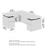 Bush Business Furniture Stratus 60"W Electric L-Shaped Adjustable Standing Desk with Drawers, Platinum Gray (SUT017PG)~#|#~A74381C3-8D8F-4741-84916C44DD3835B1_sc7
