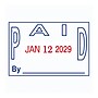 2000 Plus 2-Color Paid Dater, Blue and Red Ink (011033)~#|#~A748D3E4-8021-47D1-A71DD0F68ECECF77_sc7
