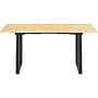 FlexiSpot E7Q 78"W Electric Adjustable Standing Desk, Bamboo/Black (E7QBR7830-LBZB)~#|#~A7493C9B-1786-425F-ACB3B68D7DD1092B_sc7