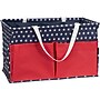 Household Essentials Krush Container Stars Rectangular Storage Tote, Red/White/Blue (2219-1)~#|#~A7496D44-22F2-498D-9A0A4354F84D5506_sc7