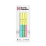 TRU RED™ Twin Tip Highlighters, Chisel Tip, Assorted Colors, 3/Pack (TR57834)~#|#~A74C6C46-4E89-436F-975BF6861653721F_sc7