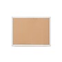 Staples Standard Durable Cork Bulletin Board, Aluminum Frame, 2'W x 1.5'H (ST52448-CC)~#|#~A74D8375-5EF4-4447-89EA0E629EB639ED_sc7