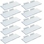Azar Displays Acrylic Shoe Shelf for Slatwall, 10"W x 4"D, Clear, 10-Pack (556003-CLR-10PK)~#|#~A74DD241-E60F-47C4-A0D76CDED92F112D_sc7