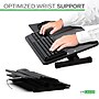 Uncaged Ergonomics KT3 Adjustable Standing Keyboard Stand and Mouse Tray, Black (KT3-B)~#|#~A74E0817-DFEC-45F2-B67F08649A8A2F73_sc7