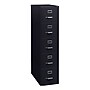 Lorell Commercial 5-Drawer Vertical File Cabinet, Letter Size, Lockable, 61.6"H x 15"W x 26.5"D, Black (LLR48498)~#|#~EE4B7FE8-5B30-4731-9FC5378ACD12552B_sc7