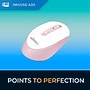 Adesso iMouse A30P Wireless Ambidextrous Optical Mouse, Pink (iMouse A30P)~#|#~A7583F67-2F7A-4063-80A0CFA84C726355_sc7