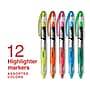 Staples Hype Stick Highlighters, Chisel Tip, Assorted, Dozen (14598)~#|#~A75905A2-DE0B-4186-87589451BE5CCE9E_sc7