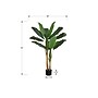 Monarch Specialties Inc. 55" Artificial Banana Tree in Pot (I 9568)~#|#~A75C4591-8202-4094-890C353491D23252_sc7