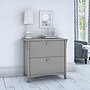 Bush Furniture Salinas Lateral File Cabinet, Cape Cod Gray (SAF132CG-03)~#|#~A76B54EB-38EA-4E3A-8658B8DD8BABA30B_sc7