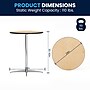 Flash Furniture 24'' Round Wood Cocktail Table~#|#~A774A306-2E61-4467-8FD0F239E3E17FD6_sc7