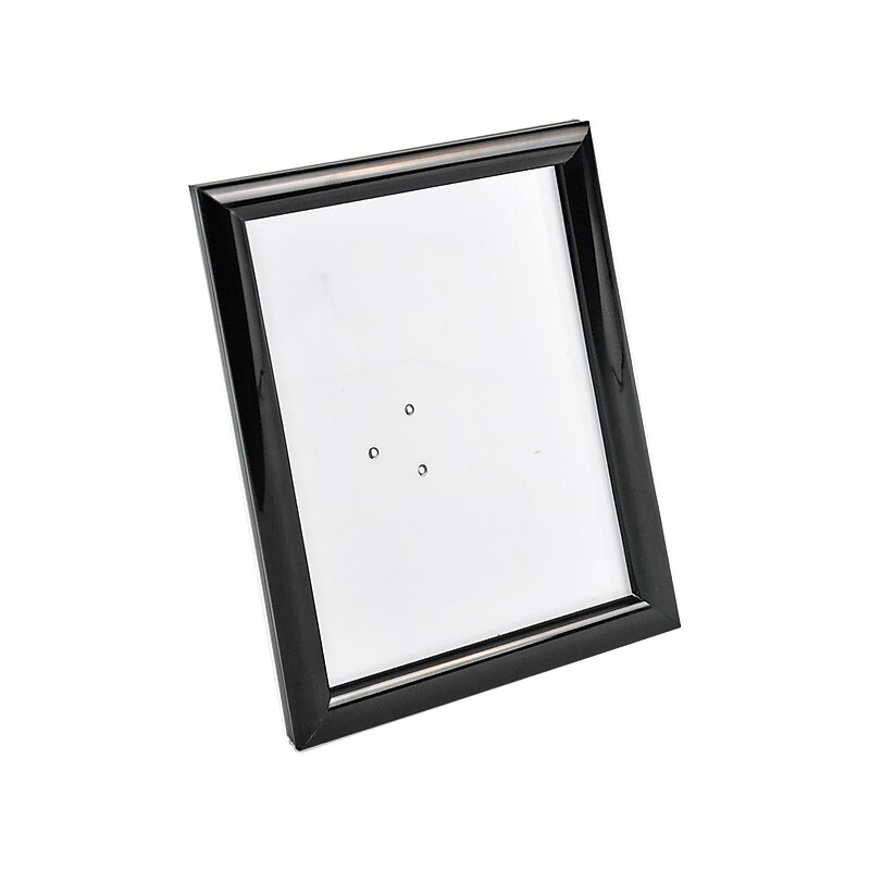 Azar Sign Holder, 8.5" x 11", Black Plastic (300332-BLK-4PK) image 1