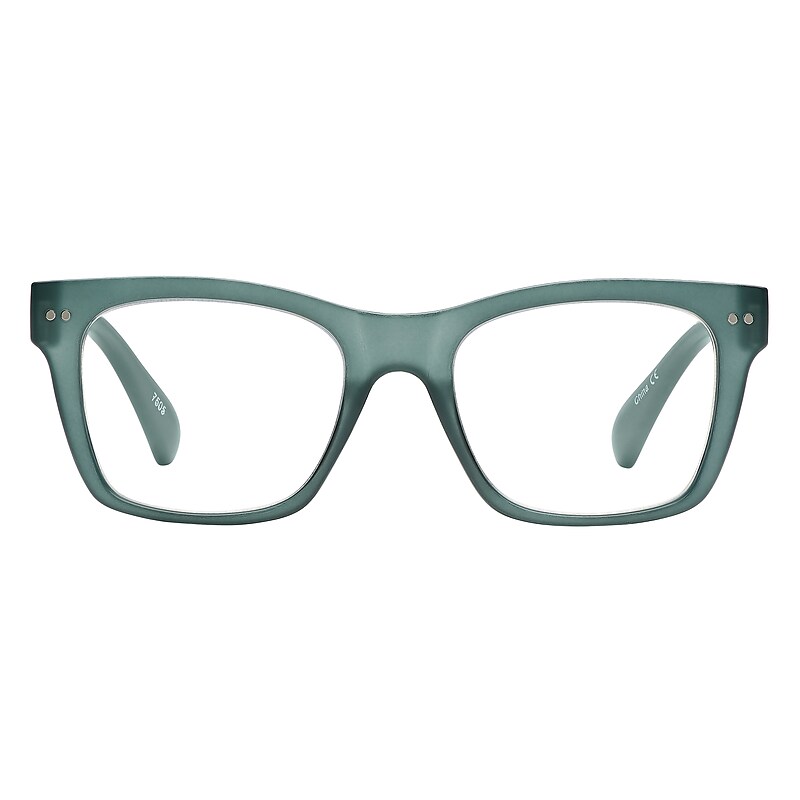 SAV VK Couture Blue Light +2.00 Reading Glasses, Matte Teal (EVKB13) image 1